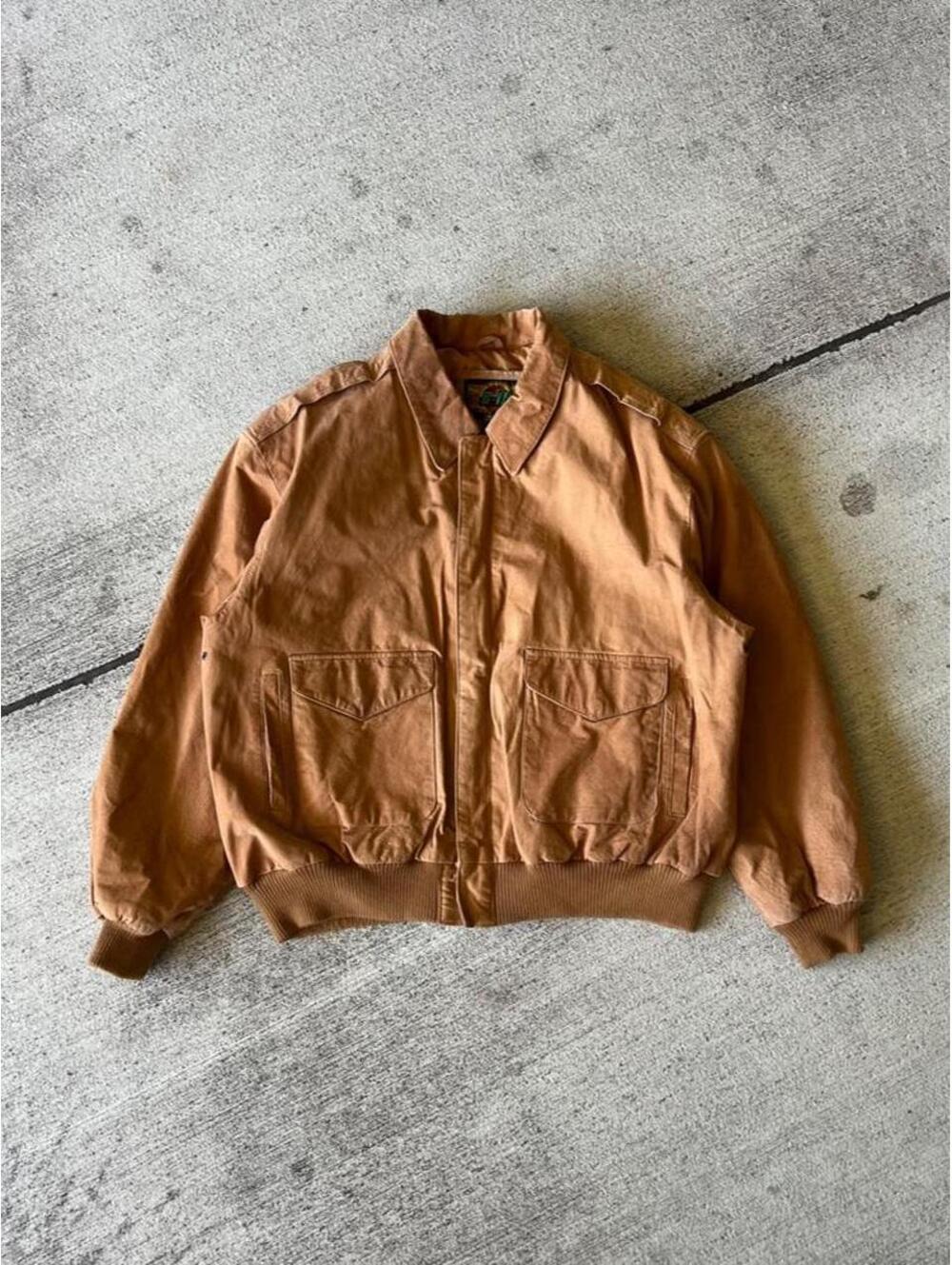 90s G-III Pelle Leather Bomber Jacket